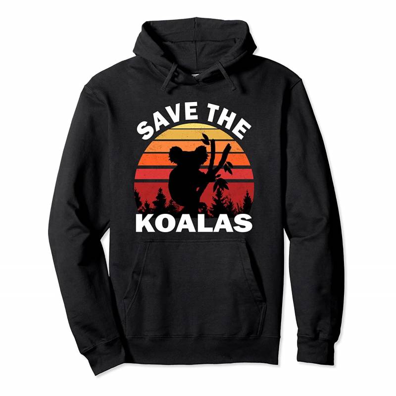 Save The Koalas Animal Vintage Retro Pullover Hoodie, T Shirt, Sweatshirt