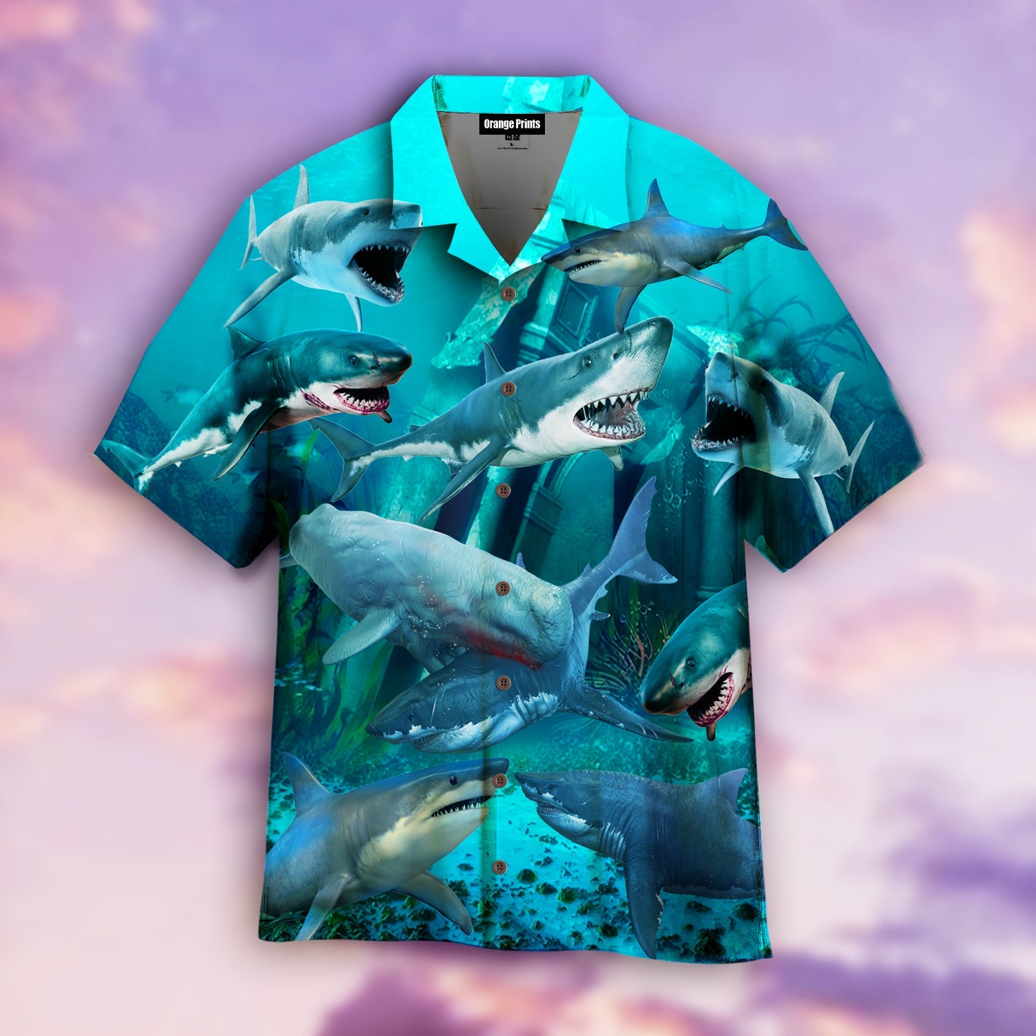 Shark Hawaiian Shirt | For Men & Women | Adult | Wt1572