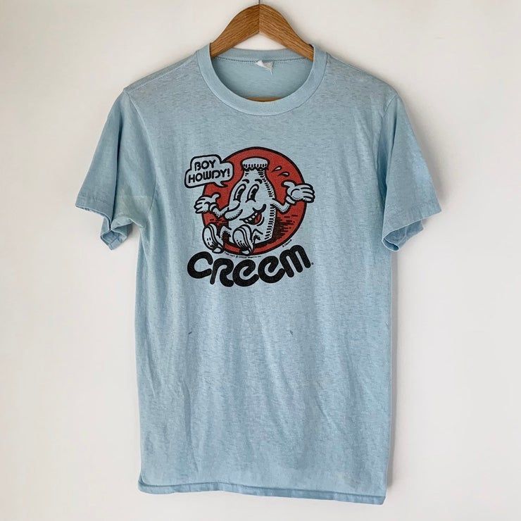 1970S Creem Magazine Boy Howdy Vintage Promo T 70S Led Zeppelin Rolling Stones Shirt