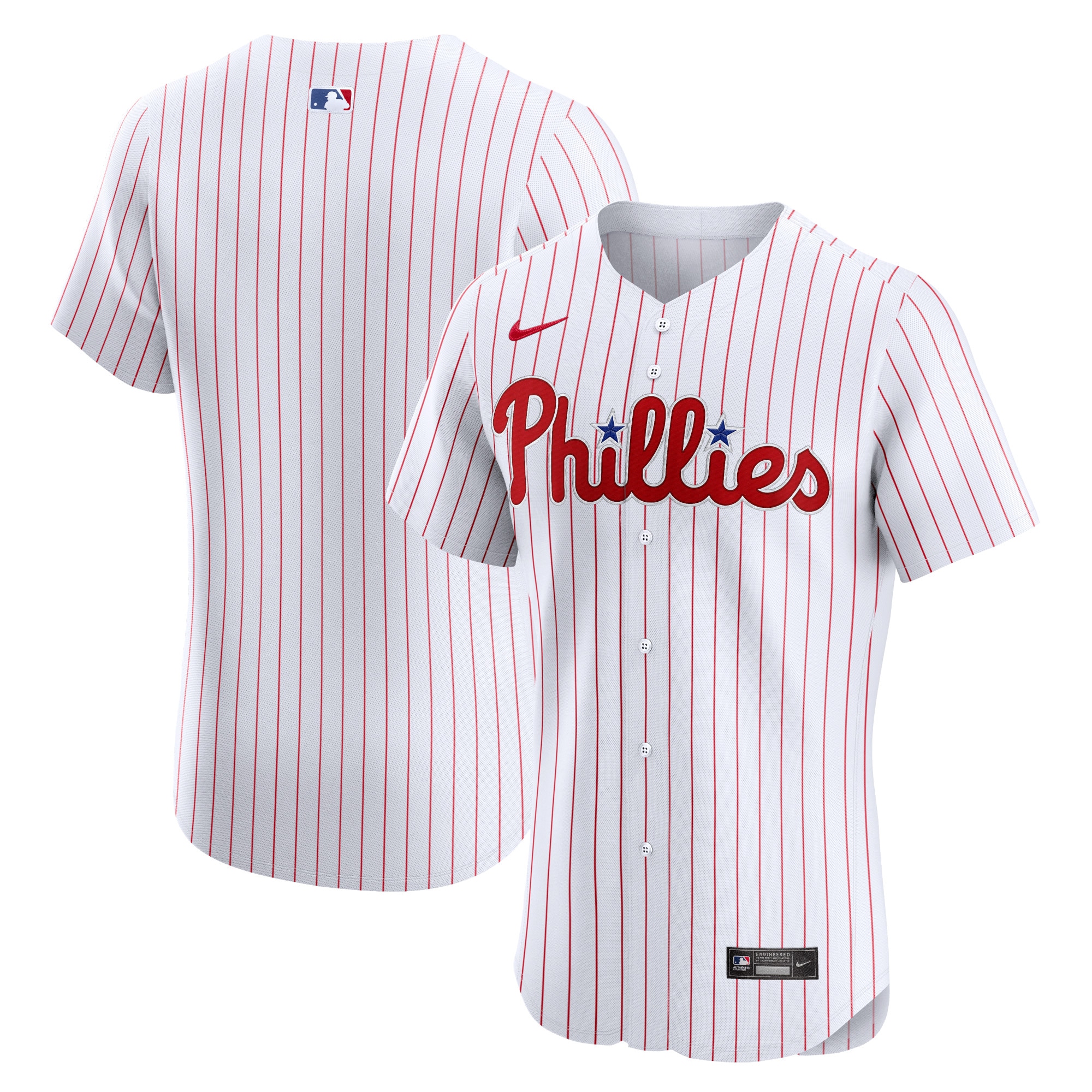 Philadelphia Phillies Home Elite Jersey – White