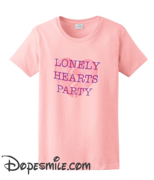 Lonely Hearts Party Pink cool T Shirt