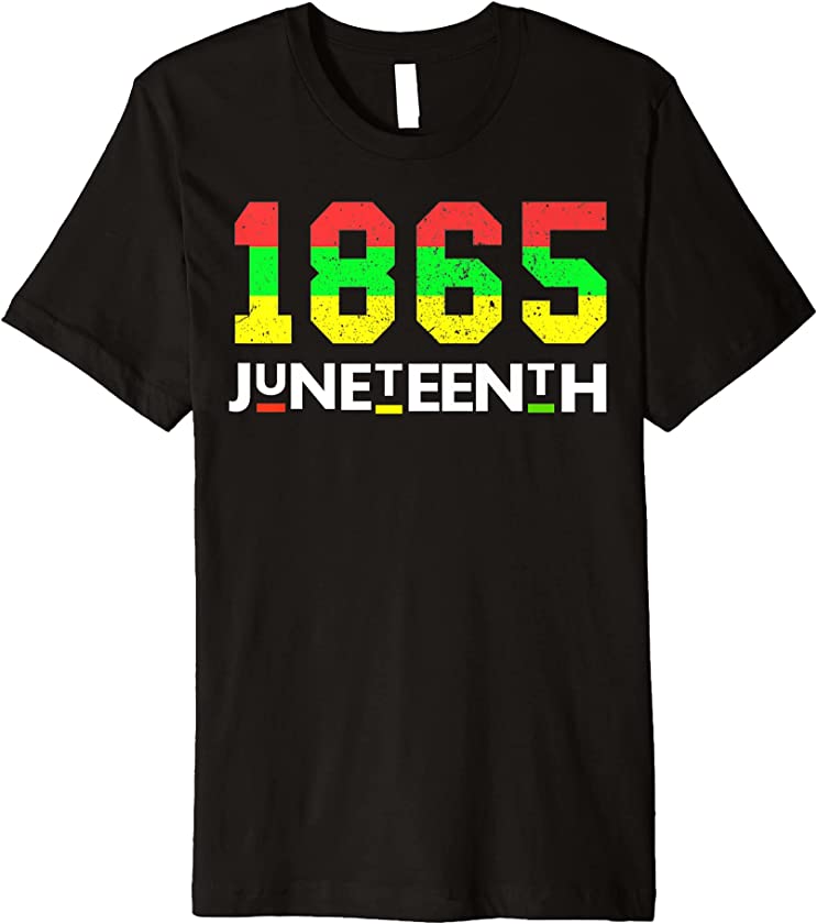 1865 Juneteenth King Men Melanin Black Queen Women Boy Girls Premium T-Shirt