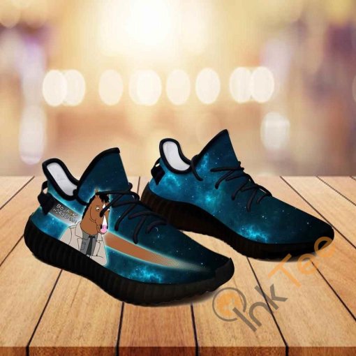 Bojack Horseman Custom Shoes Personalized Name Yeezy Sneakers