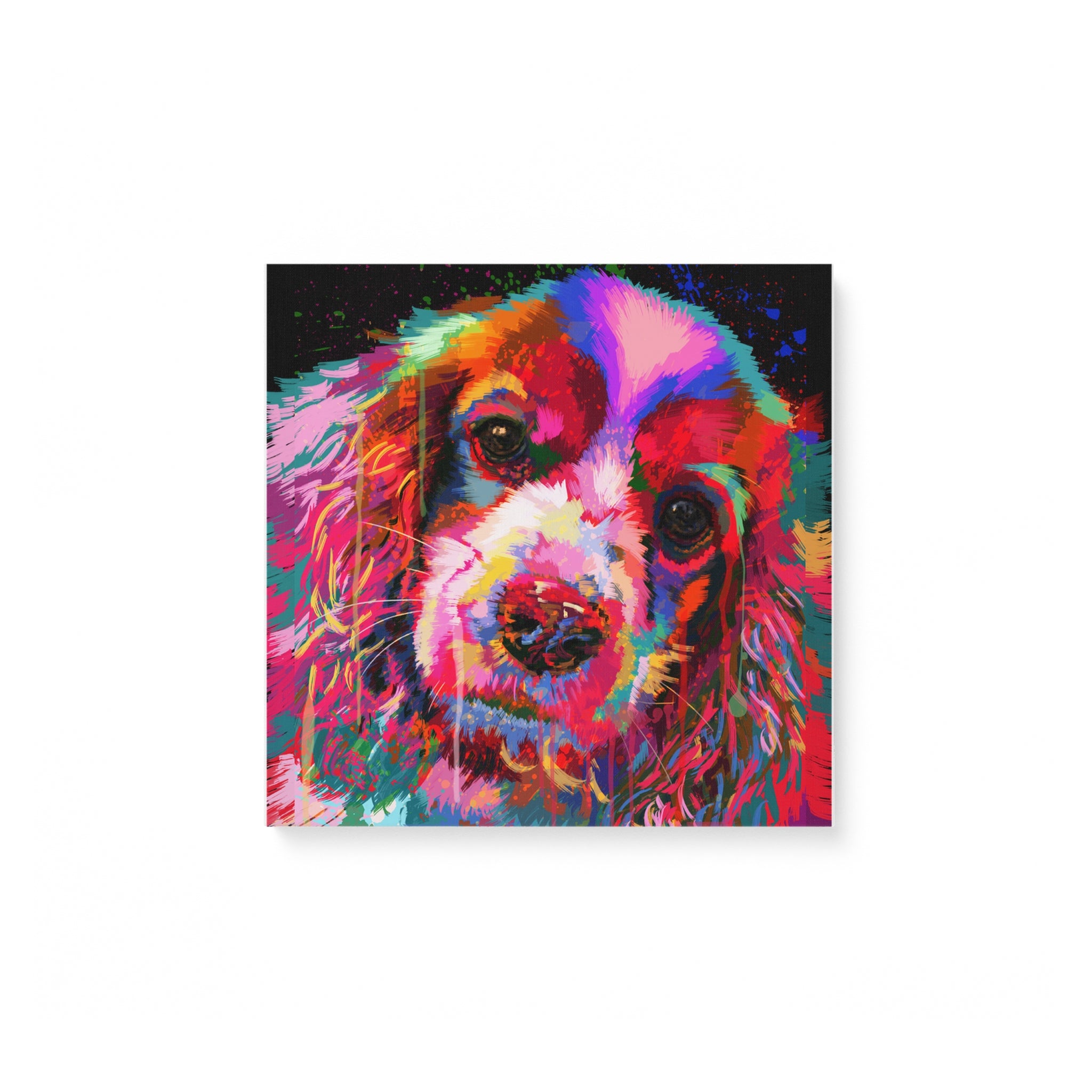 Cocker Spaniel 1 Water Color – Matte Canvas