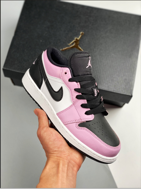 JD 1 Low Light Arctic Pink Black White 600916