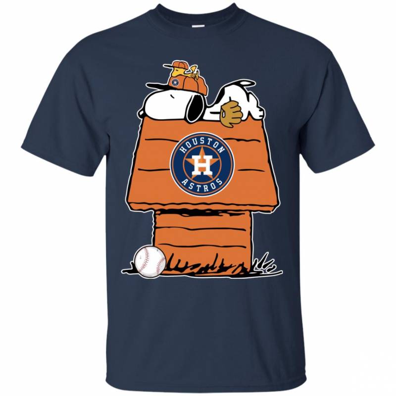 Houston Astros Baseball Snoopy The Peanuts T Shirts Sweatshirts Hoodies