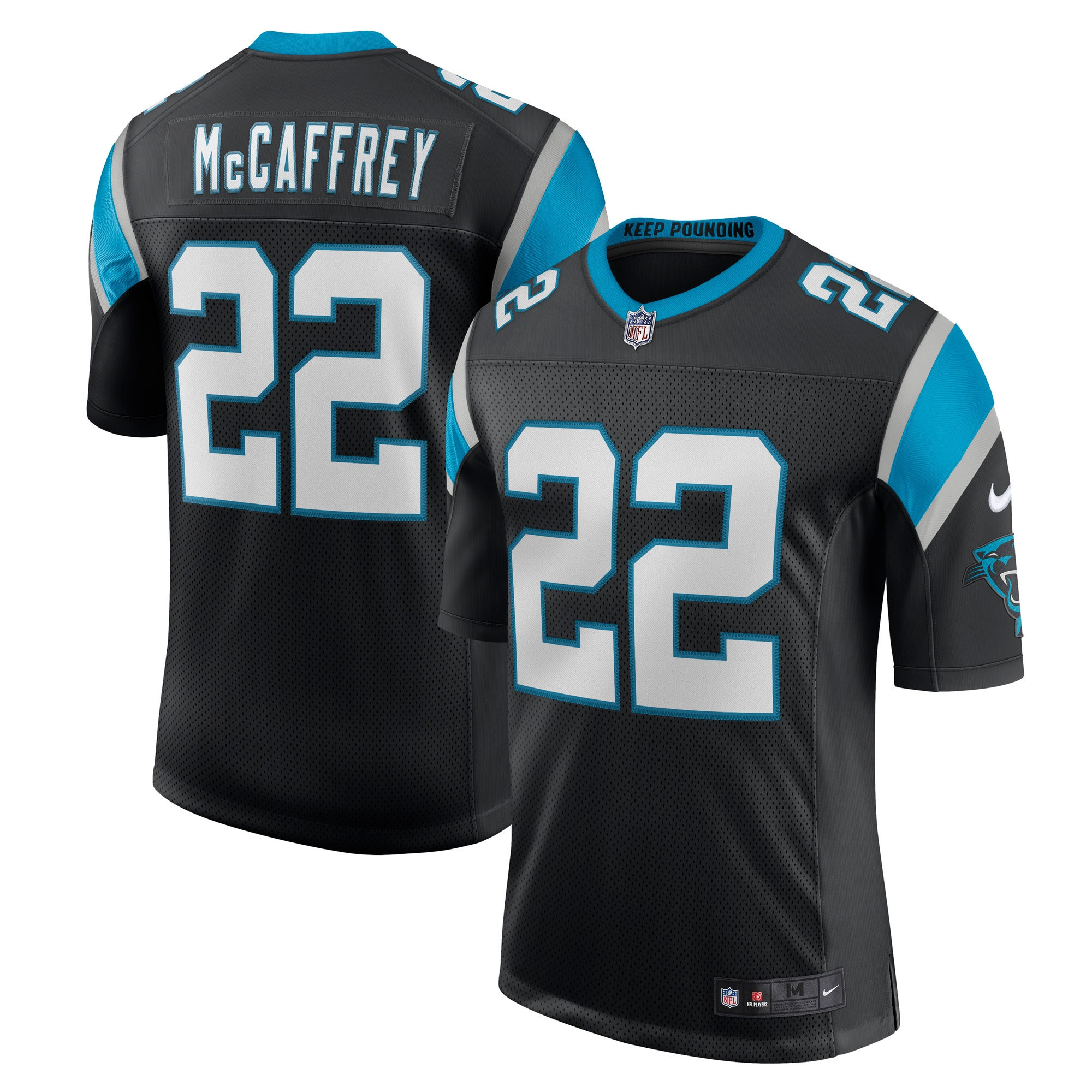 Christian Mccaffrey Carolina Panthers Classic Limited Jersey Black NFL