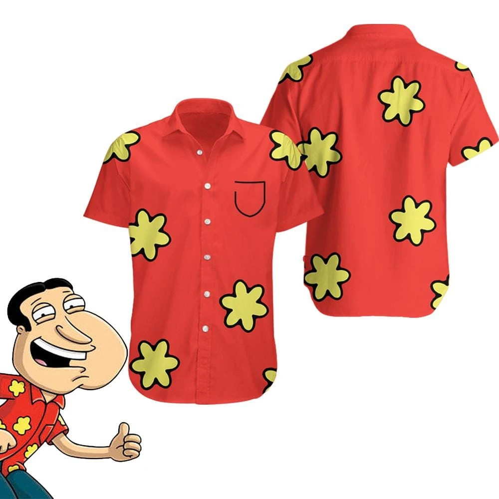 Family Guy Glenns Hawaii Aloha Shirts Kv Ha81972