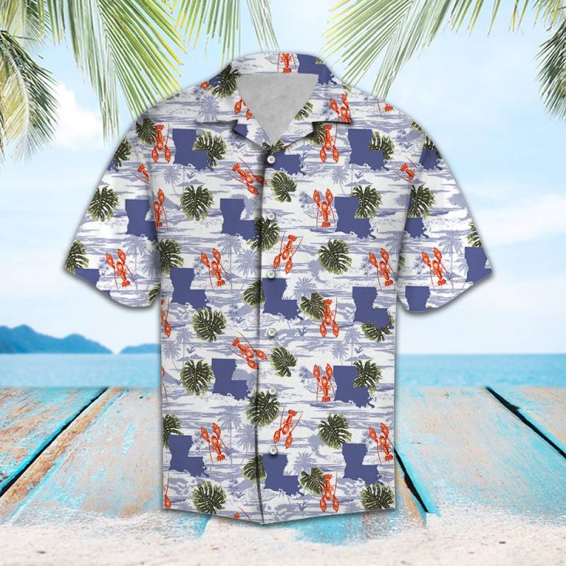 Louisiana Summer Hawaiian Shirt Ha23936