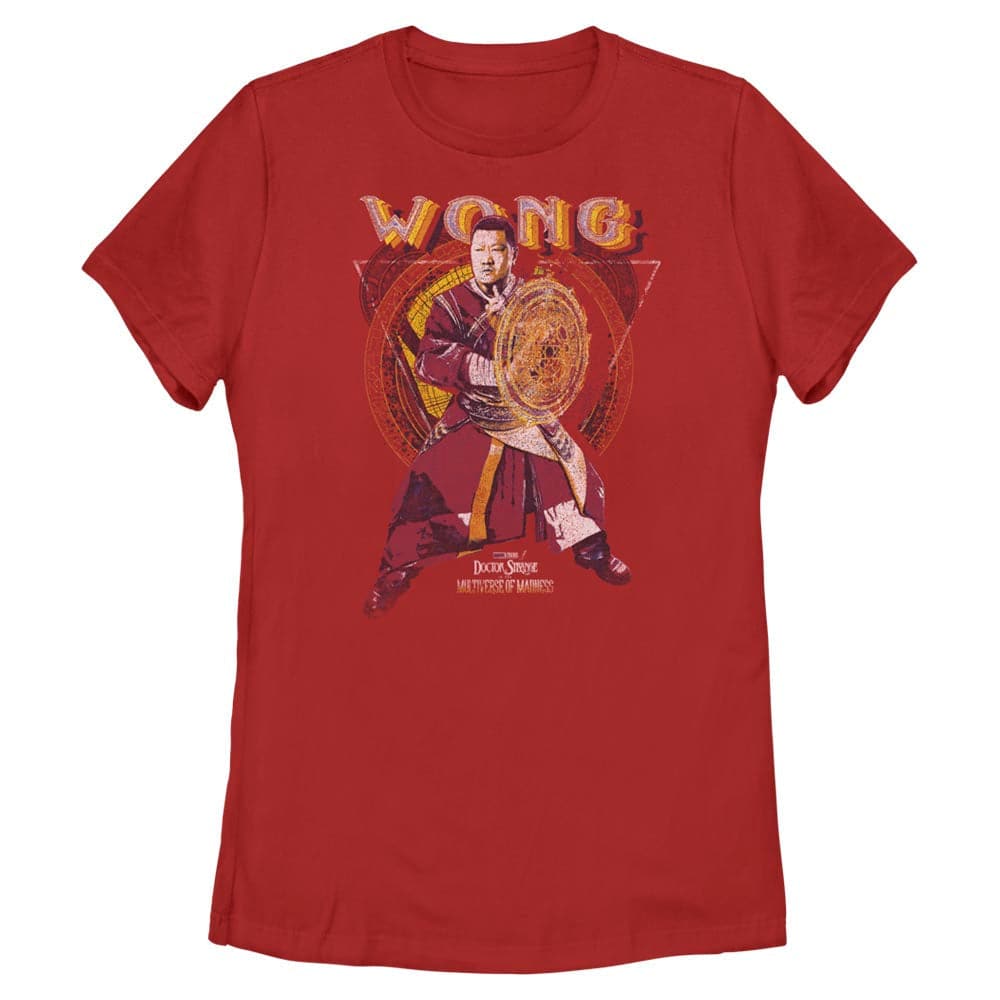 Wong Sorcerer – Doctor Strange In The Multiverse Of Madness Red Women’S Cut Tee