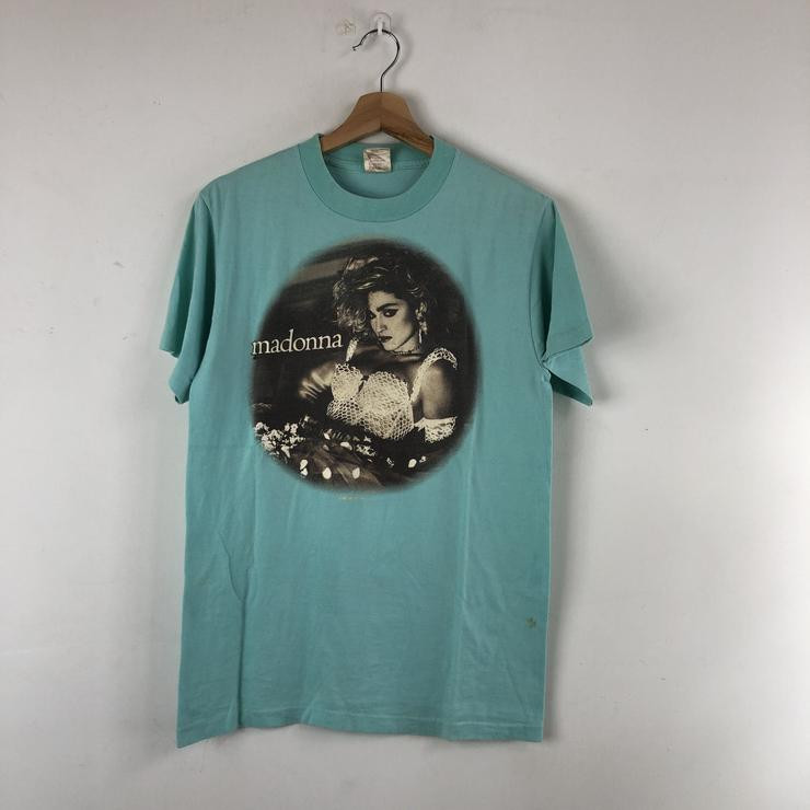 Vintage 80 S Madonna The Virgin Tour Band Shirt