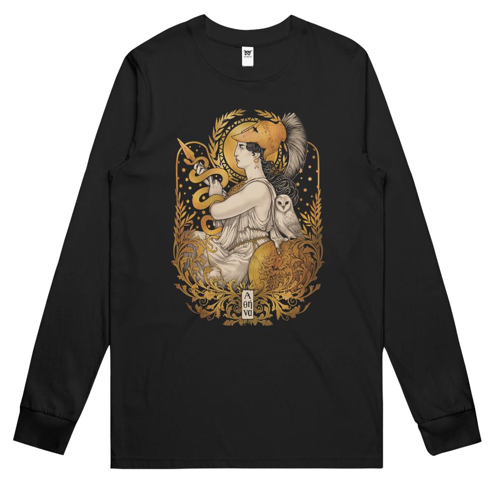 Pallas Athena Long Sleeve T Shirts