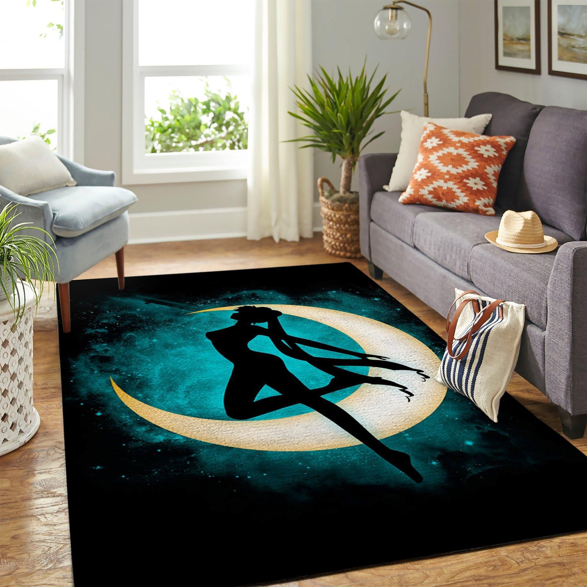 Sailor Moon Anime Area Rug Geeky Carpet – home decor – Bedroom Living Room decor