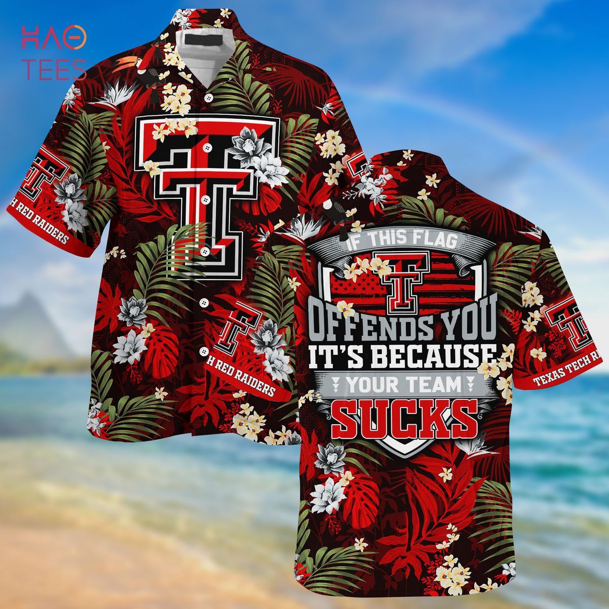 NCAA Texas Tech Red Raiders If This Flag Hawaiian Shirt