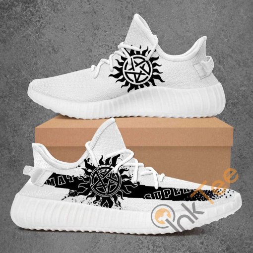 Supernatural Custom Shoes Personalized Name Yeezy Sneakers