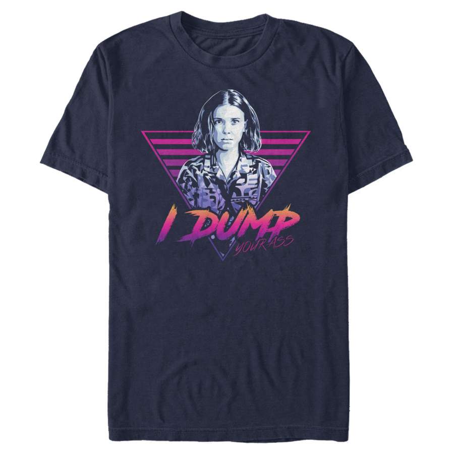 Stranger Things Men’s Eleven I Dump You Quote  T Shirt