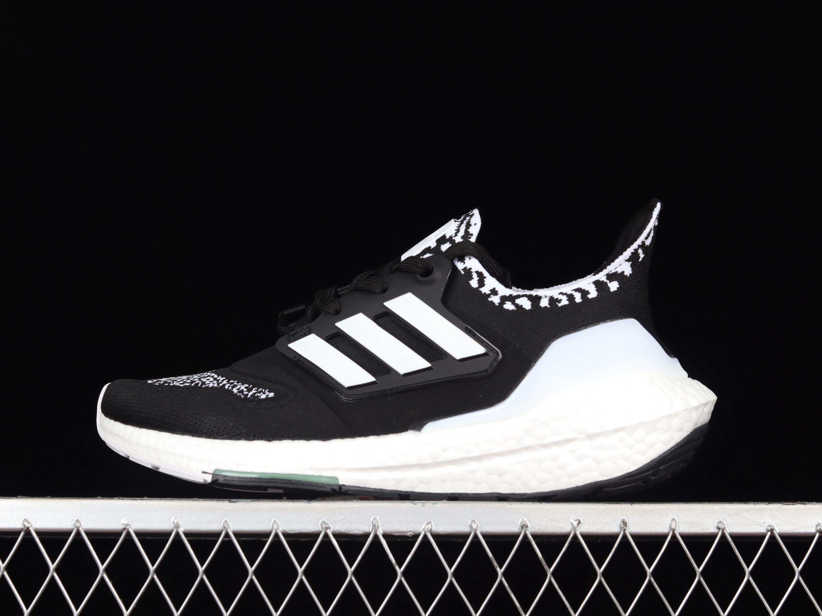 Adidas Ultraboost 22 Cloud White Almost Lime Shoes Sneakers, Men SNK856723548