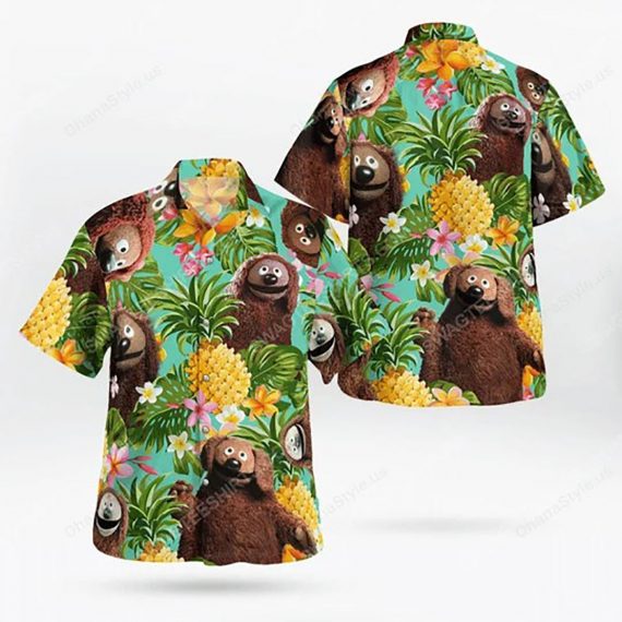 The Muppet Show Rowlf Dog Hawaiian Shirt Aloha Beach Holiday Ha13813