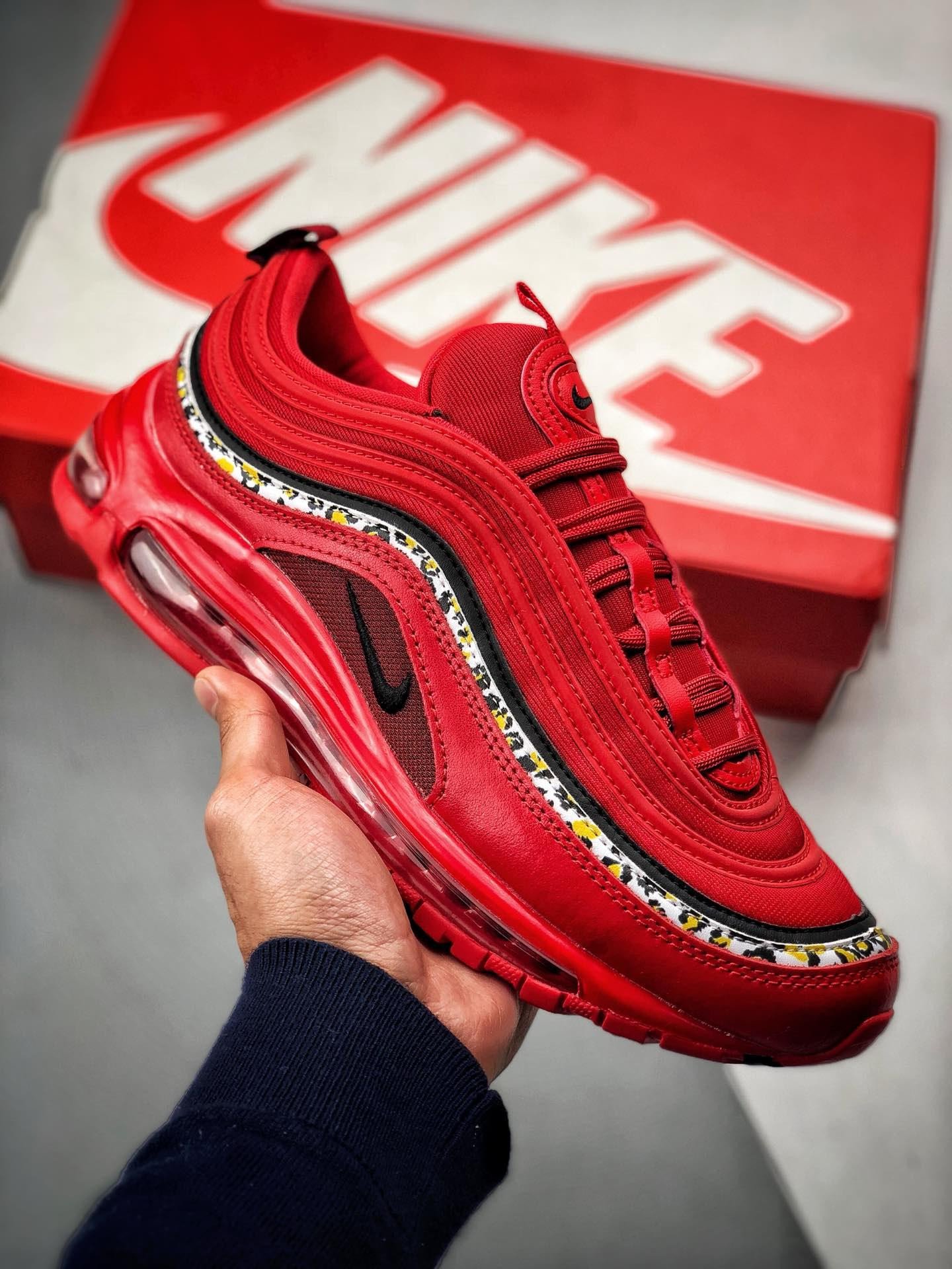 Nike Air Max 97 Red Leopard BV6113-600 5339638