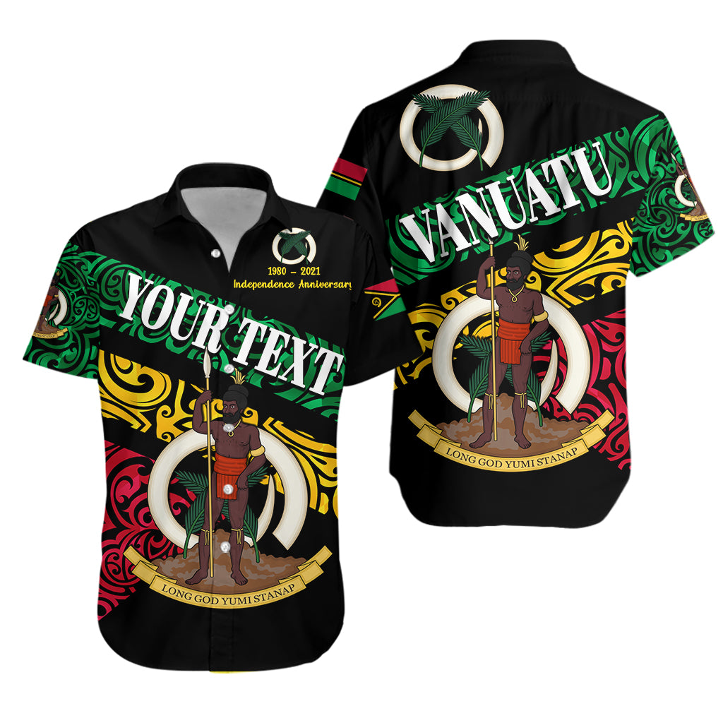 (Custom Personalised) Vanuatu Special Independence Anniversary Hawaiian Shirt Sporty Style Lt8