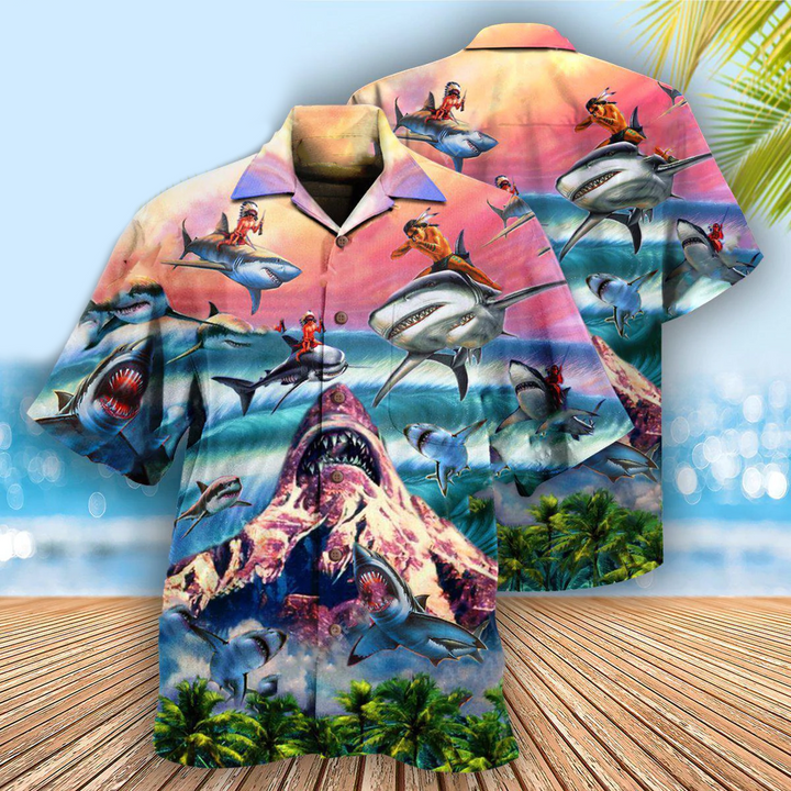 Shark You Still Find Shark Edition Hawaiian Shirt 3D