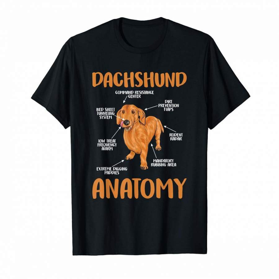 Dachshund Cute TShirt Gift for Wiener Doxie Lovers