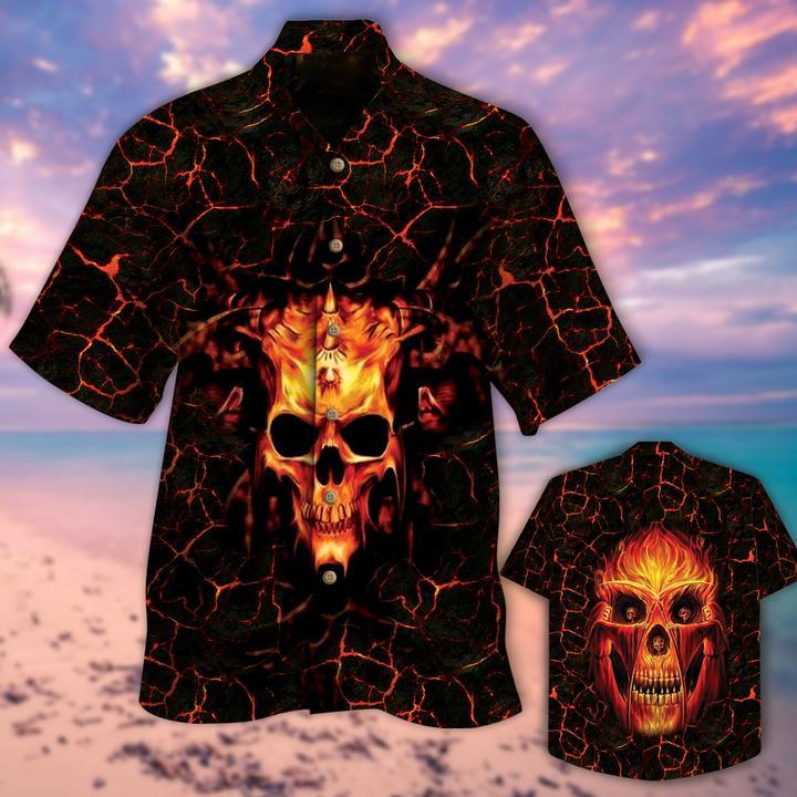 Skull Hawaii Shirt For Men Women Adult Ha84641