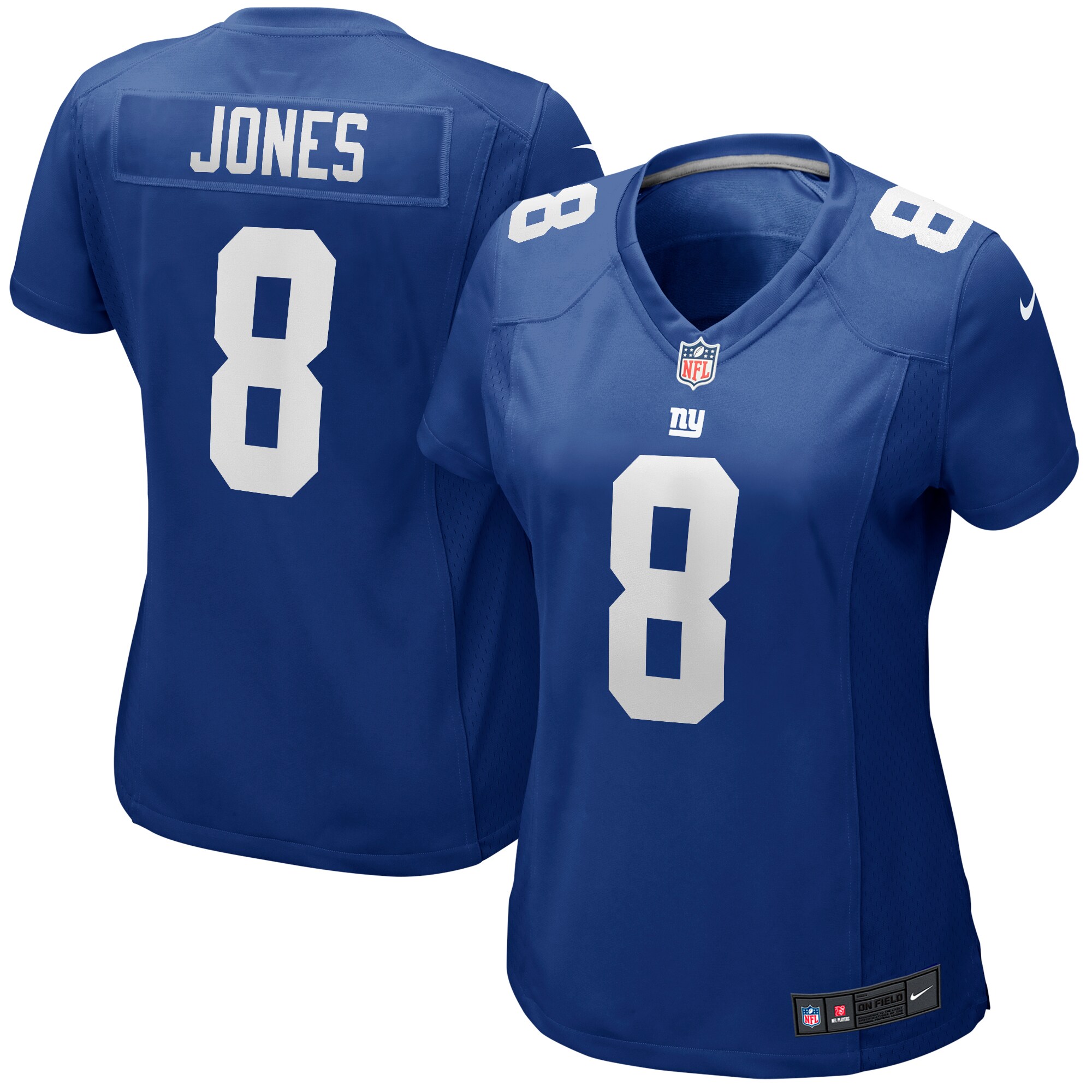 Women’s New York Giants Daniel Jones Royal Player Jersey