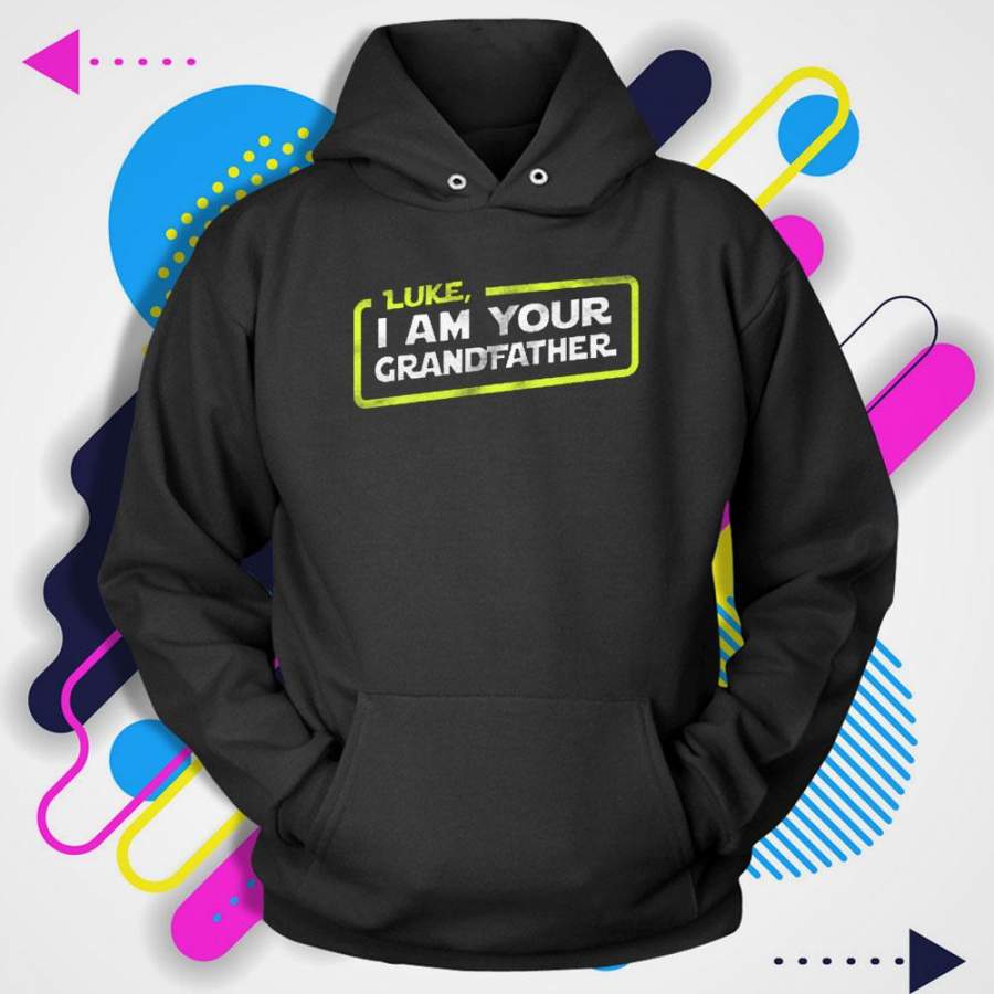 Personalized Name, I Am Your Grandfather Men’S Hoodie