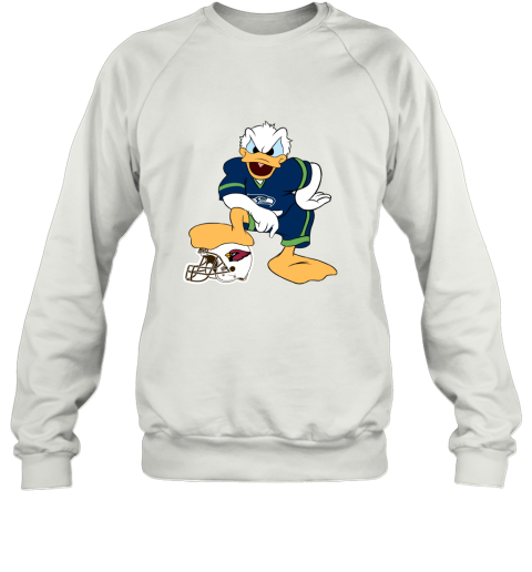 You Cannot Win Against The Donald Seattle Seahawks 2D Sweatshirt