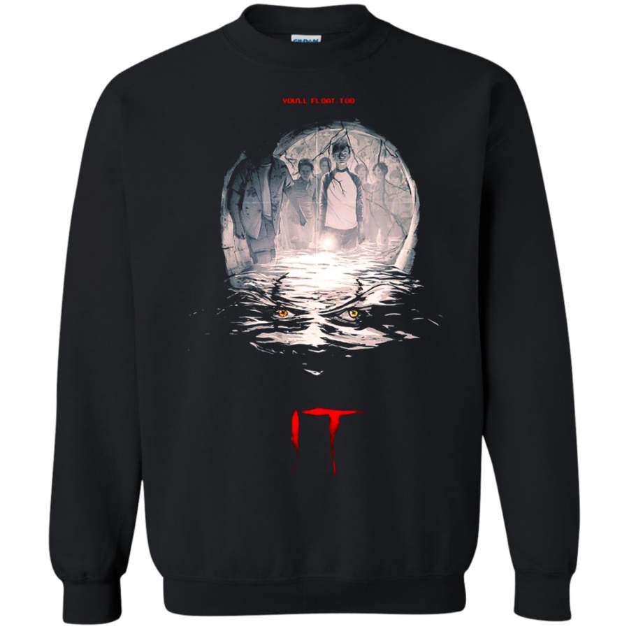 AGR It Pennywise You_ll Float Too Losers Club Stephen King Sweatshirt