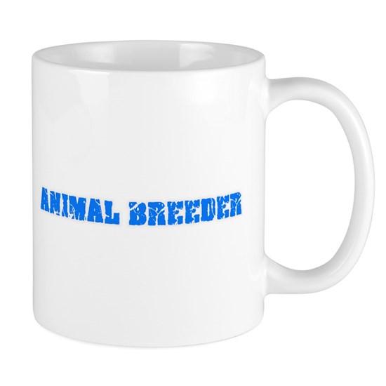 Animal Breeder Blue Bold Design Mug