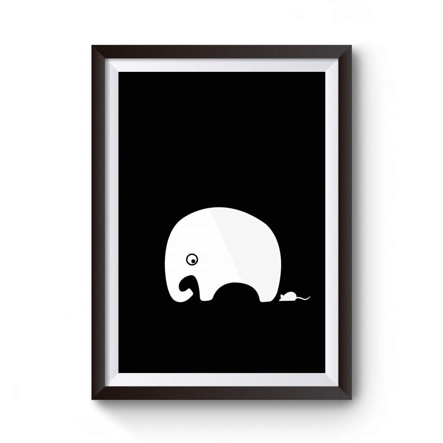 Mens Elephant  Poster