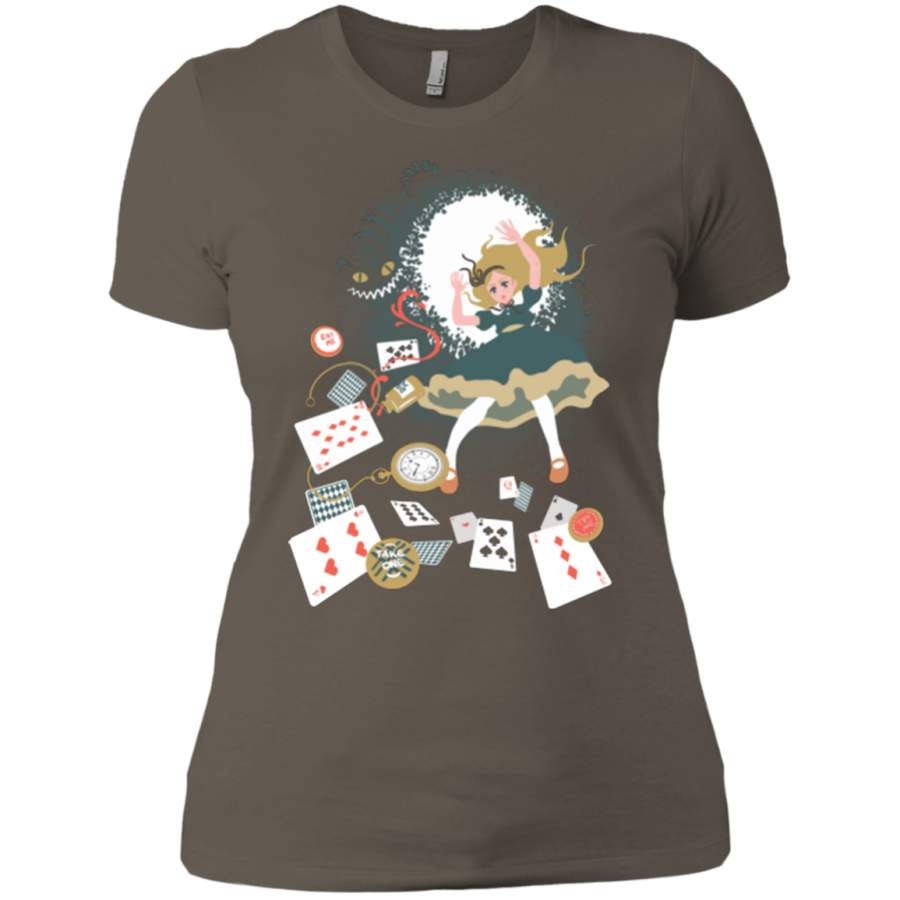 Down the rabbit hole Women’s Premium T-Shirt