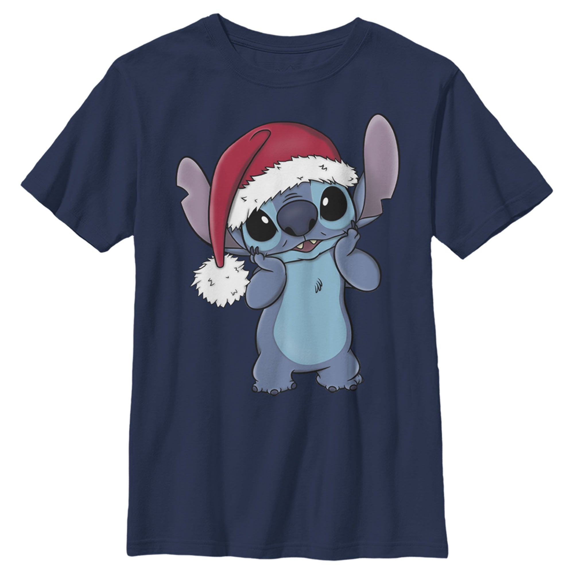 Boy’S Lilo & Stitch Santa Surprise T-Shirt