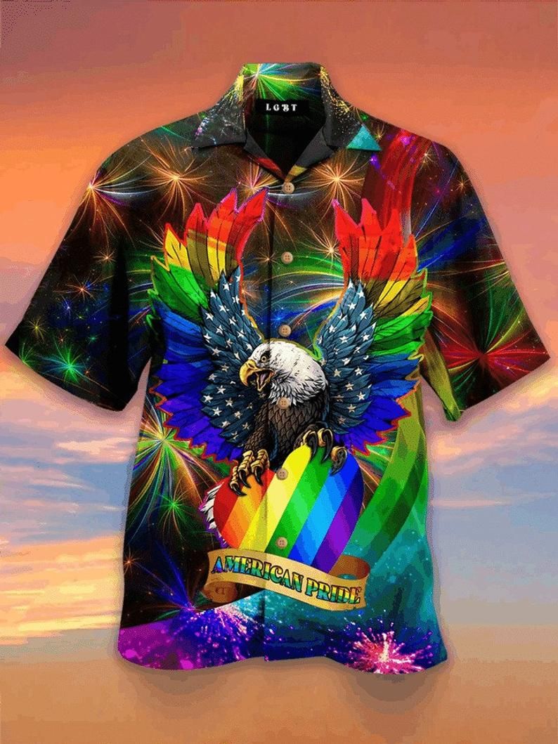 Eagle Multicolor Amazing Design Hawaii Shirt Ha60019