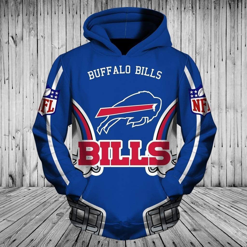 Buffalo Bills 3D Hoodie