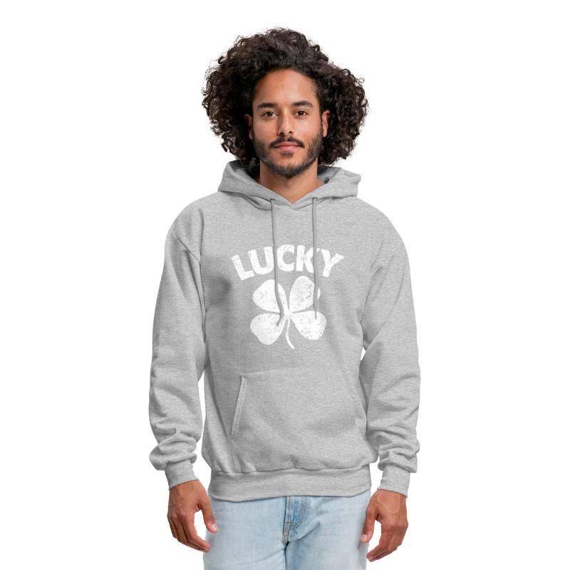 4 Leaf Lucky Men’s Hoodie