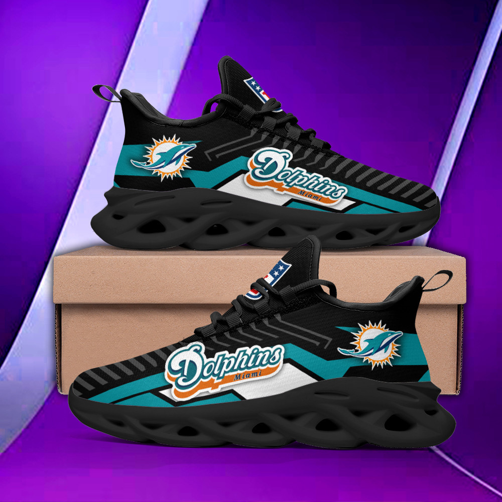 Miami Dolphins Yezy Running Sneakers Bg950