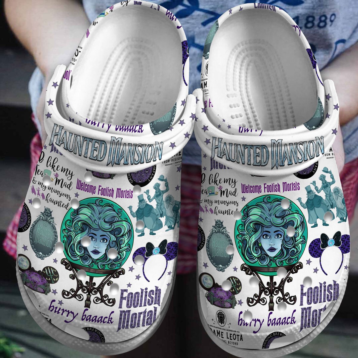 Haunted Mansion Movie Crocss Clogs For Men Women And Kid Tvnhnrzx