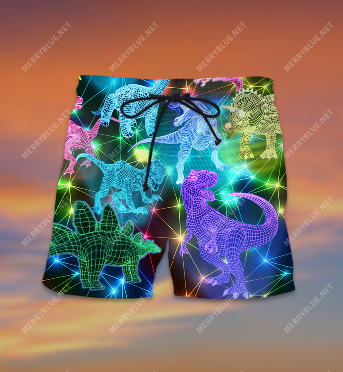 Glowing Unisex Hawaii Shorts Ha40746