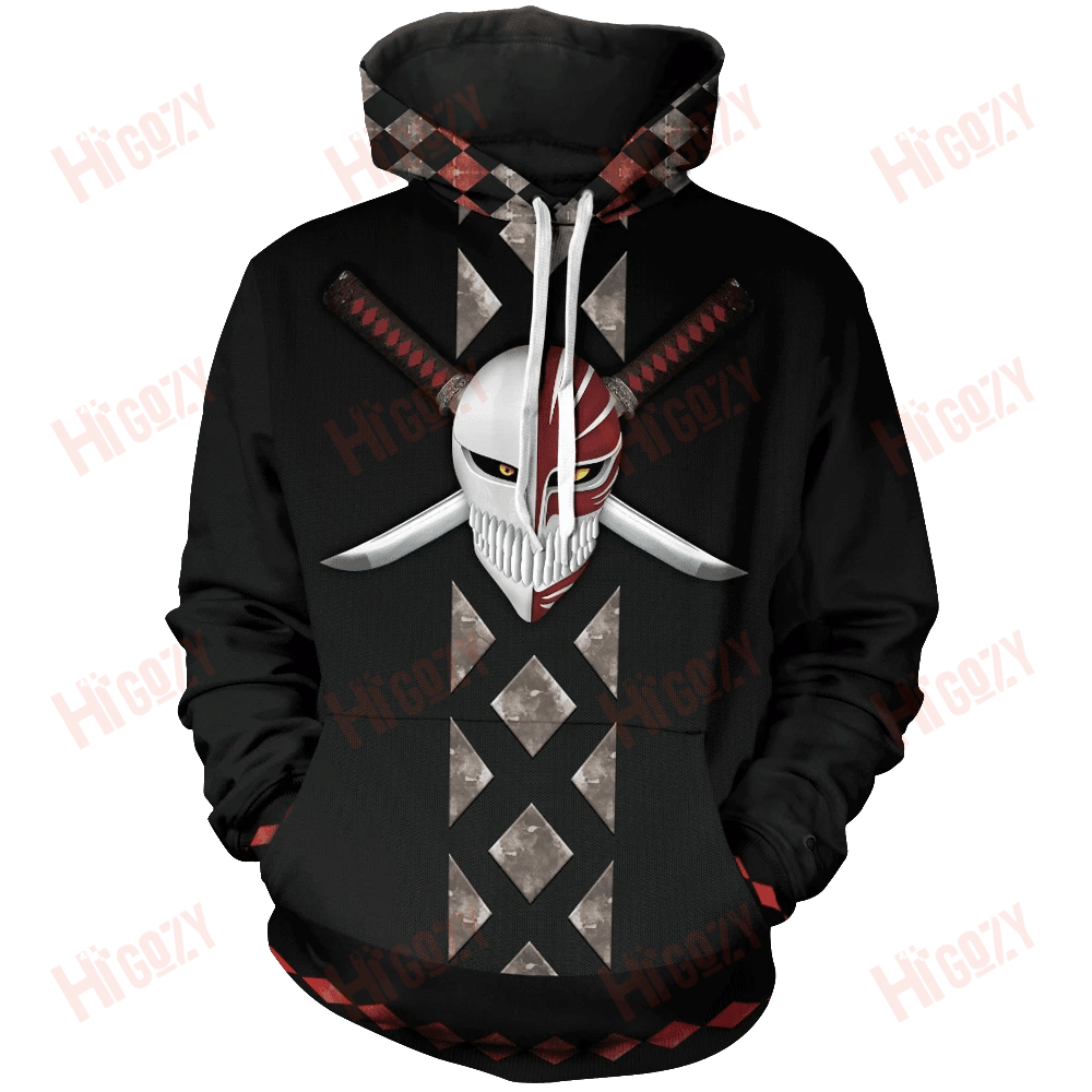 Bleach Unisex Pullover Hoodie, Bleach Hoodies Clothing 3D Hoodies Designer Hoodies, Cool Hoodies For Men – Tac236