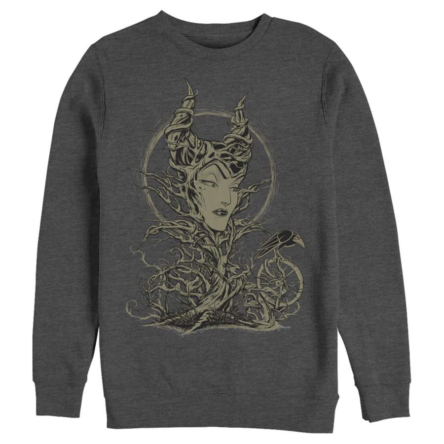 Sleeping Beauty Men’s Maleficent Twisted Queen  Sweatshirt