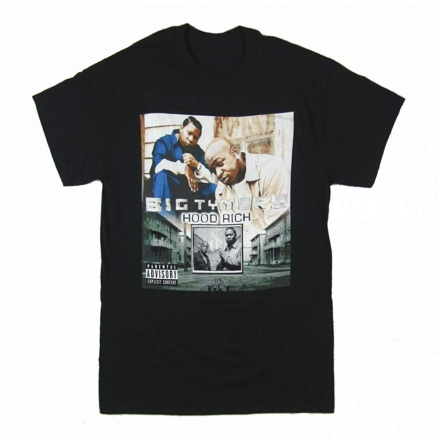 Big Tymers Cover Rich Songs Black T-Shirt