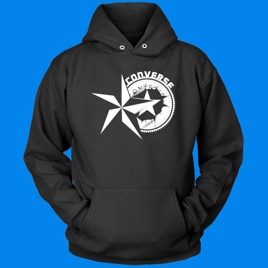 Drawn Converse Logo All Star Hoodie T-Shirt