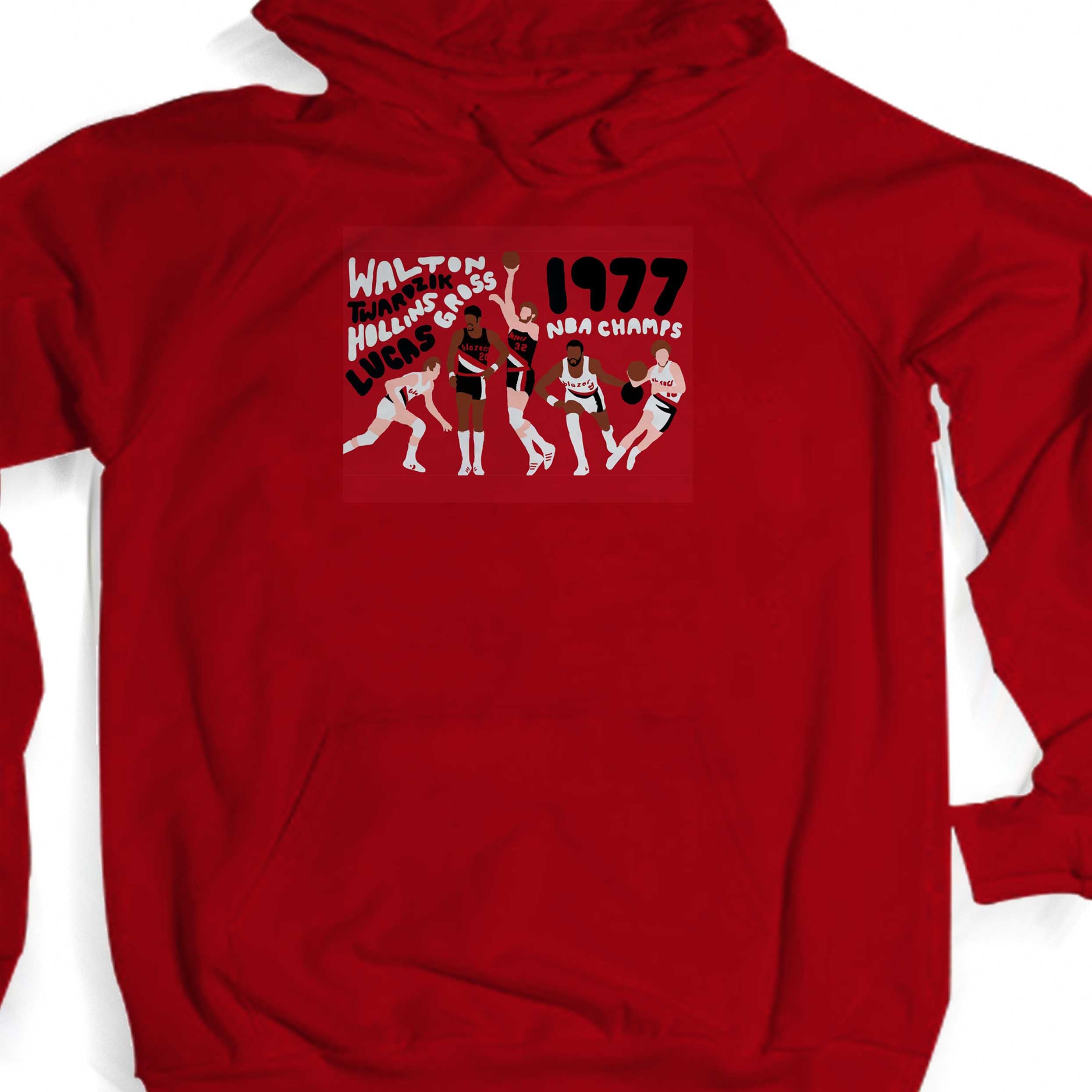 1977 Portland Trail Blazers Unisex Hoodie