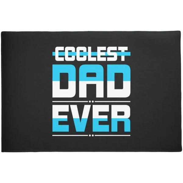 Father’S Day – Coolest Dad Ever Doormat Floor Rug Housewarming Gift Home Living Home Decor Funny Doormat Gift Idea