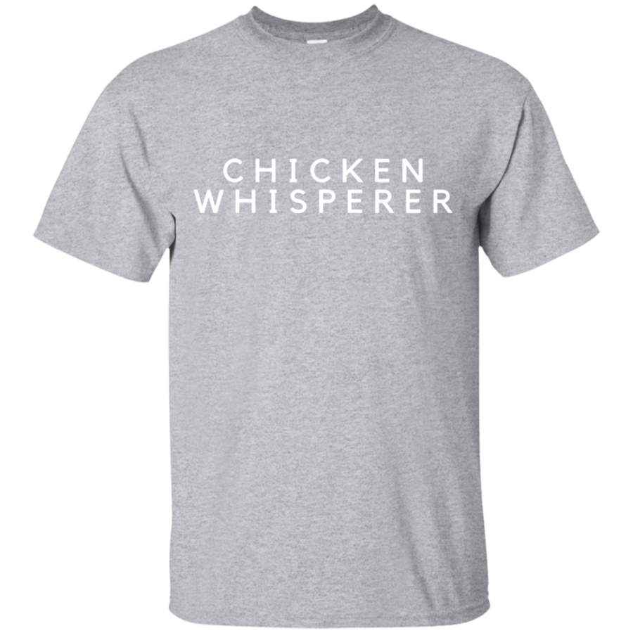 AGR Chicken T Shirt The Chicken Whisperer Humorous T Shirts