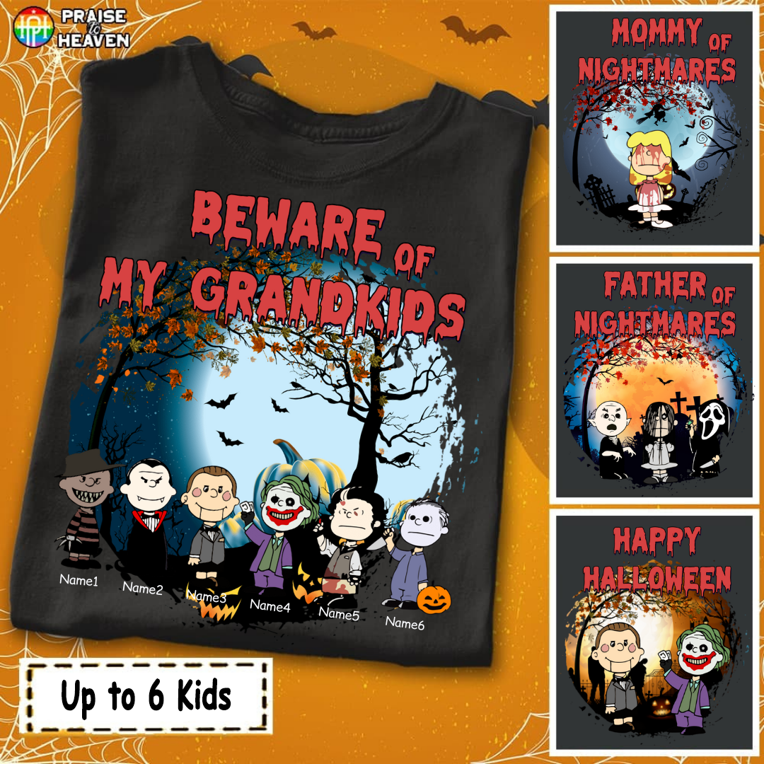 Personalized Halloween Happy Halloween Shirt Sweatshirt Ap310 Halloween 2024