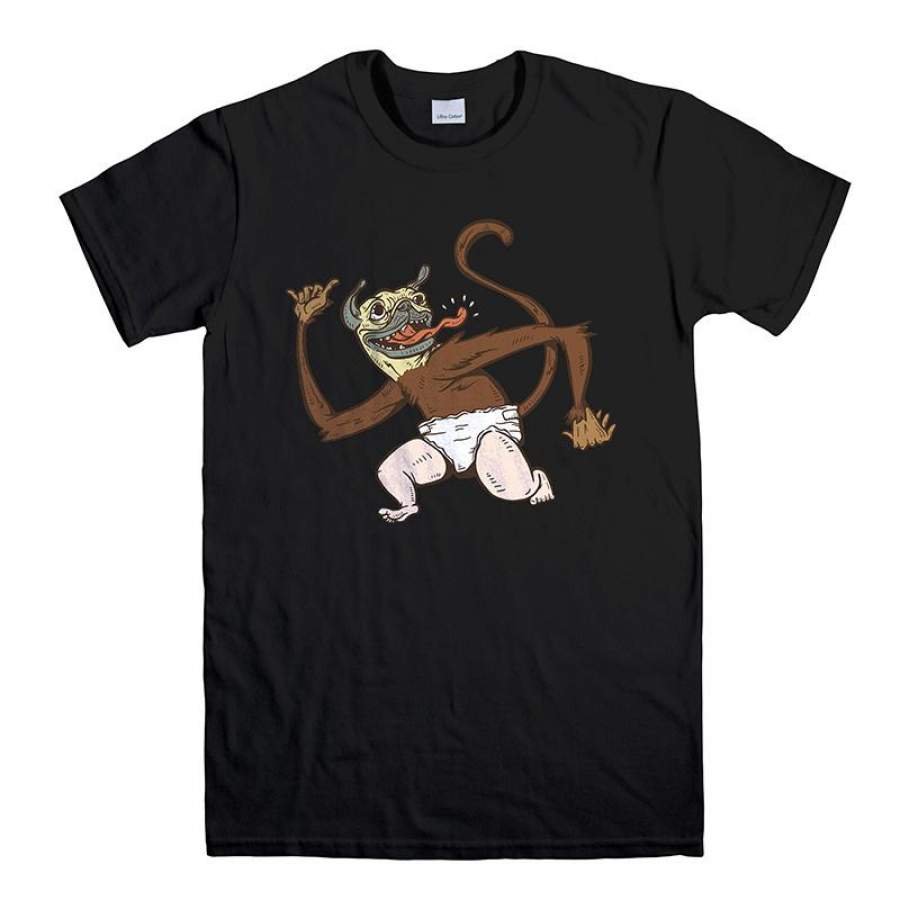 PUPPY MONKEY BABY Men’s T-Shirt